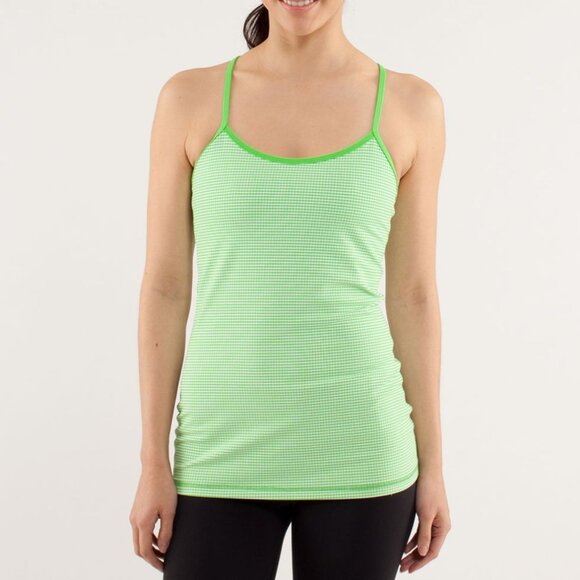 Lululemon Power Y Tank Luon Light in Frond - Picture 1 of 13